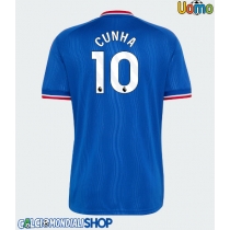 Maglie da calcio Manchester United Matheus Cunha #10 Seconda Maglia 2026-27 Manica Corta